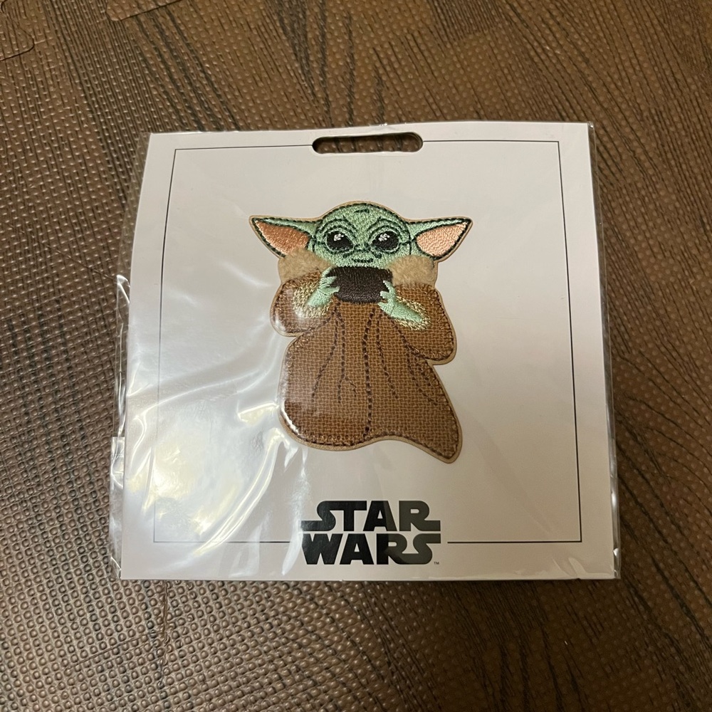 2/$10 Baby Yoda removable patch from Disneyland